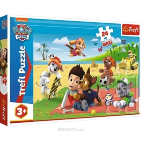 Puzzle - 24 Maxi - Zabawa na kocu - Viacom PAW Pat