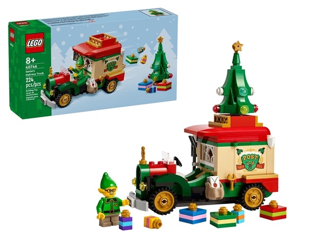 *****LEGO ICONIC Ciężarówka ŚwiętegoMikołaja 40746