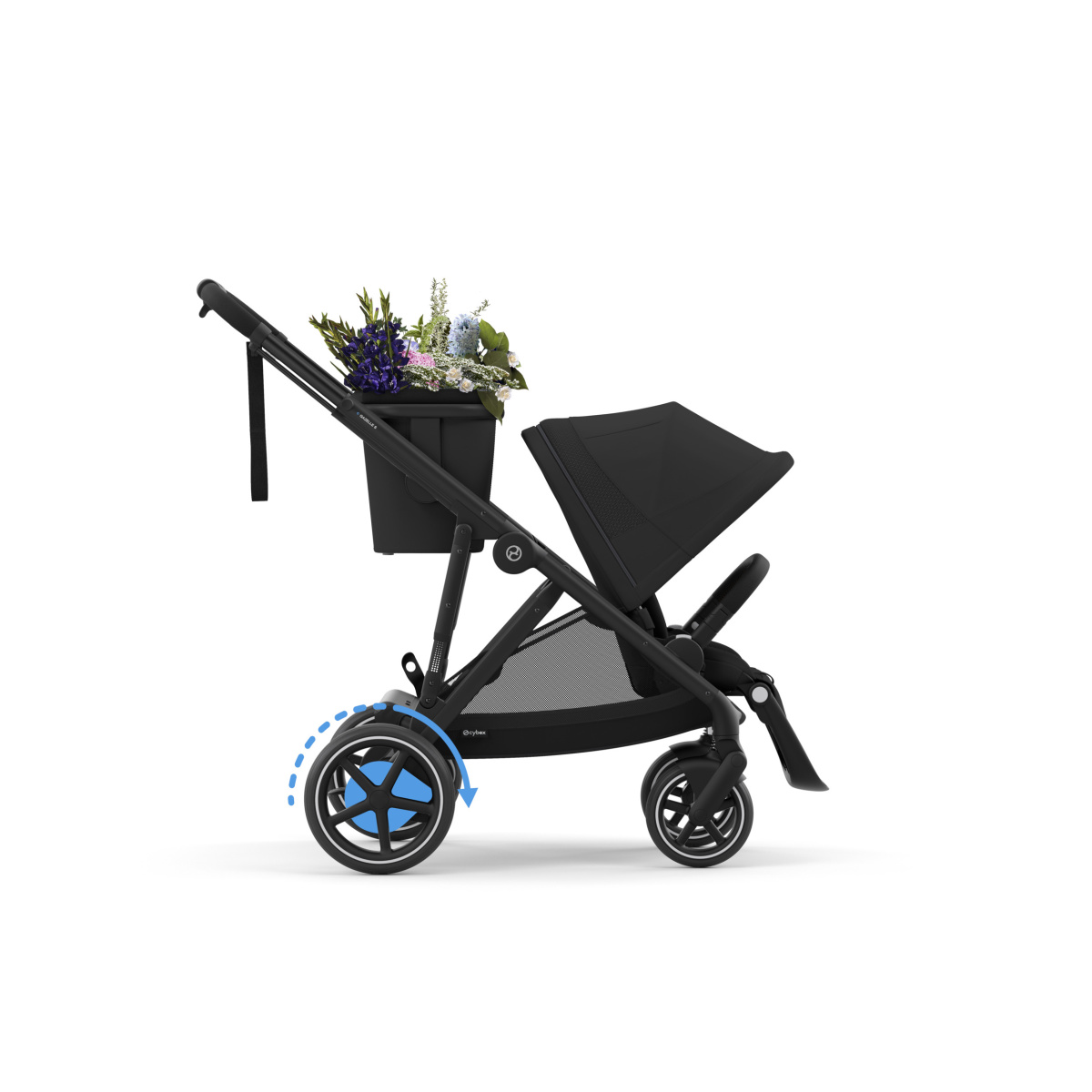 CYBEX E-GAZELLE S BLK MOON BLACK 2W1
