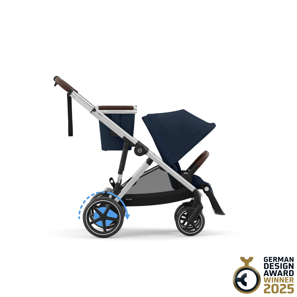 CYBEX E-GAZELLE S SLV OCEAN BLUE 2W1