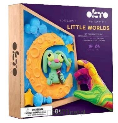 Zestaw DIY z masy plastycznej Księżycowy Królik