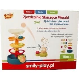 Zjeżdżaln.skacz.piłeczki SmilyP SP84959 49597