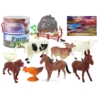 Zestaw Figurek Zwierzęta Wiejskie Farma Akcesoria