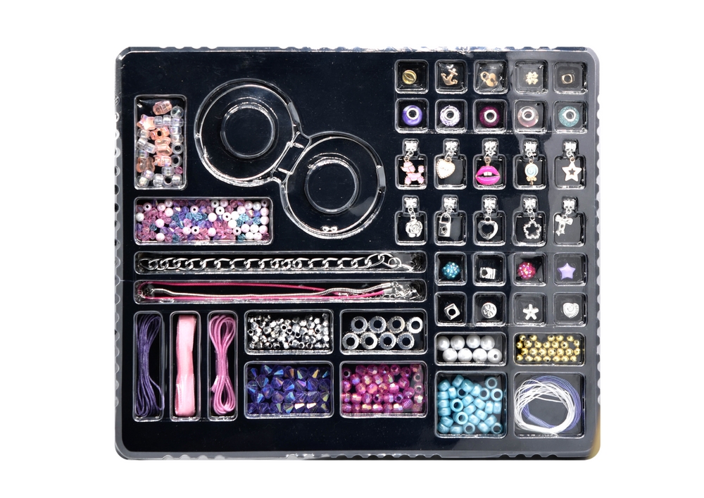 Zestaw Koralików Do Tworzenia Bransoletek Zawieszk