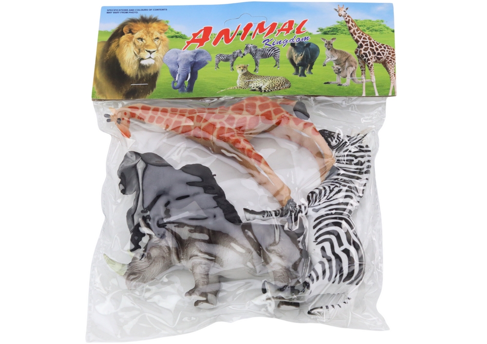 Zestaw Figurek Zwierząt Afrykańskich 4 Sztuki Żyra