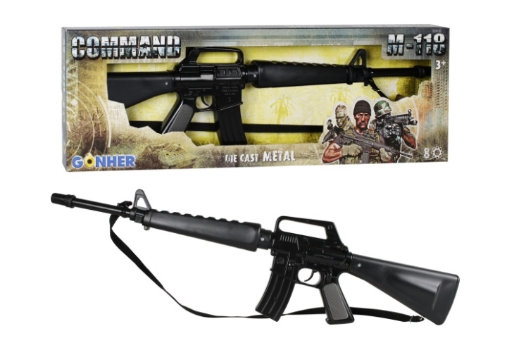GONHER karabin metalowy 8 naboi 118/6 11864