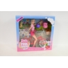 Barbie lalka Pink Passport na rowerze HWJ00 /3