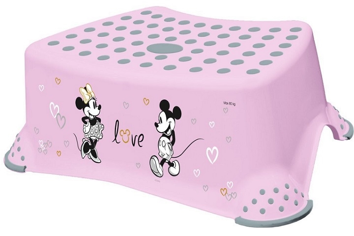 KEEEPER podest antypoślizgowy Minnie pink 80810