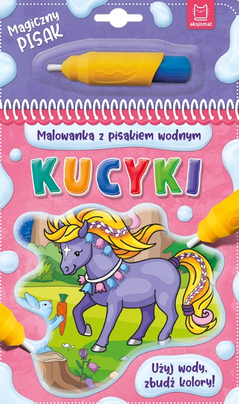 AKSJOMAT MALOWANKA Z PISAKIEM WODNYM KUCYKI