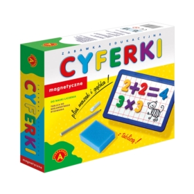 Cyferki magnetyczne z tablicą 04182
