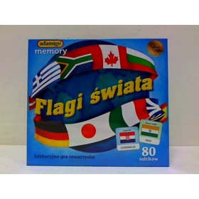 Flagi Gra memory Adamigo 07332