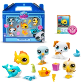 LITTLEST PET SHOP  ZESTAW PLAŻA 5 FIGUREK
