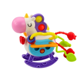 Zabawka Sensoryczna Konik Gumowe Elementy Grzechot