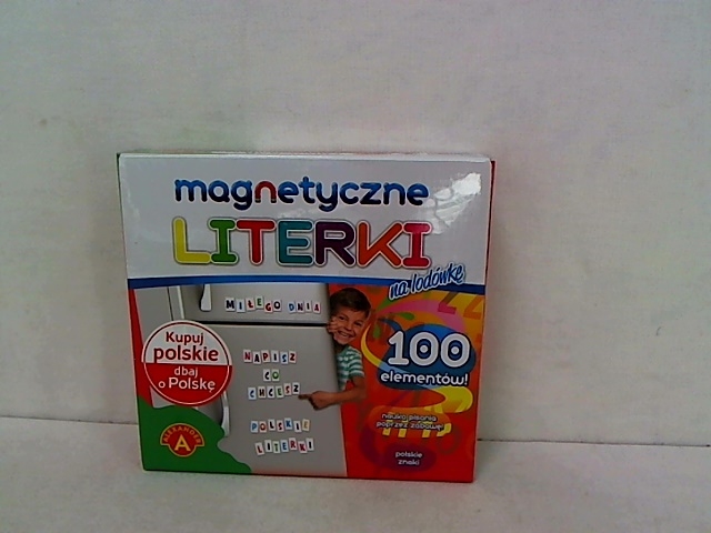 Literki magnetyczne na lodówkę 08111
