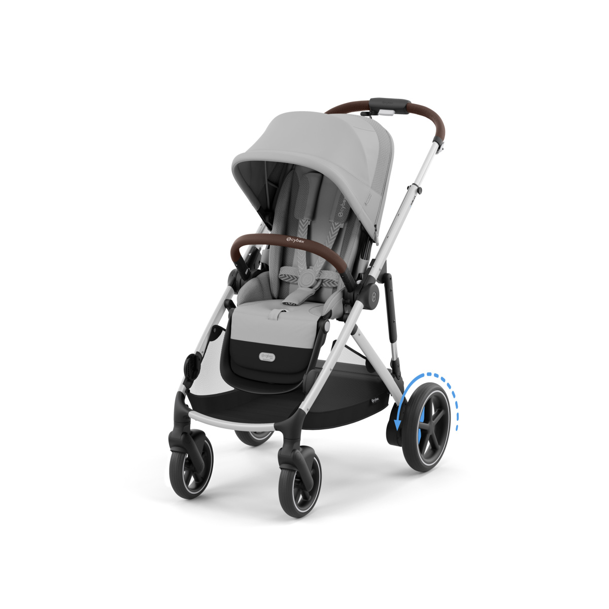 CYBEX E-GAZELLE S SLV STONE GREY 2W1