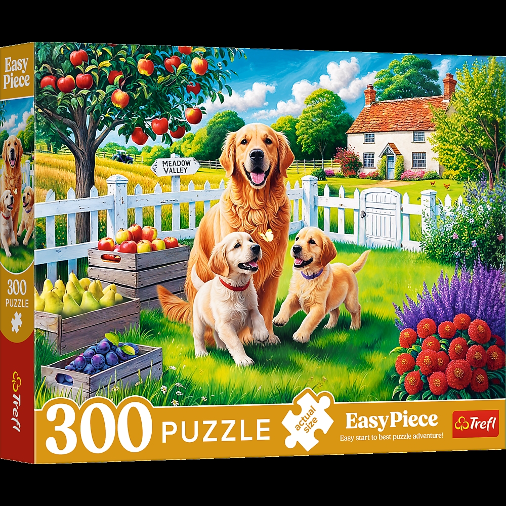 PUZZLE 300 Senior EasyPiece Pieski na wsi 23101