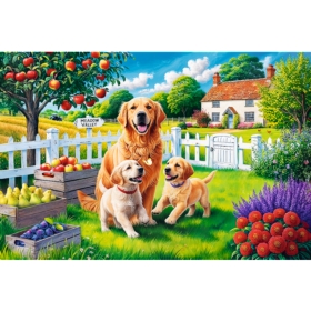 PUZZLE 300 Senior EasyPiece Pieski na wsi 23101