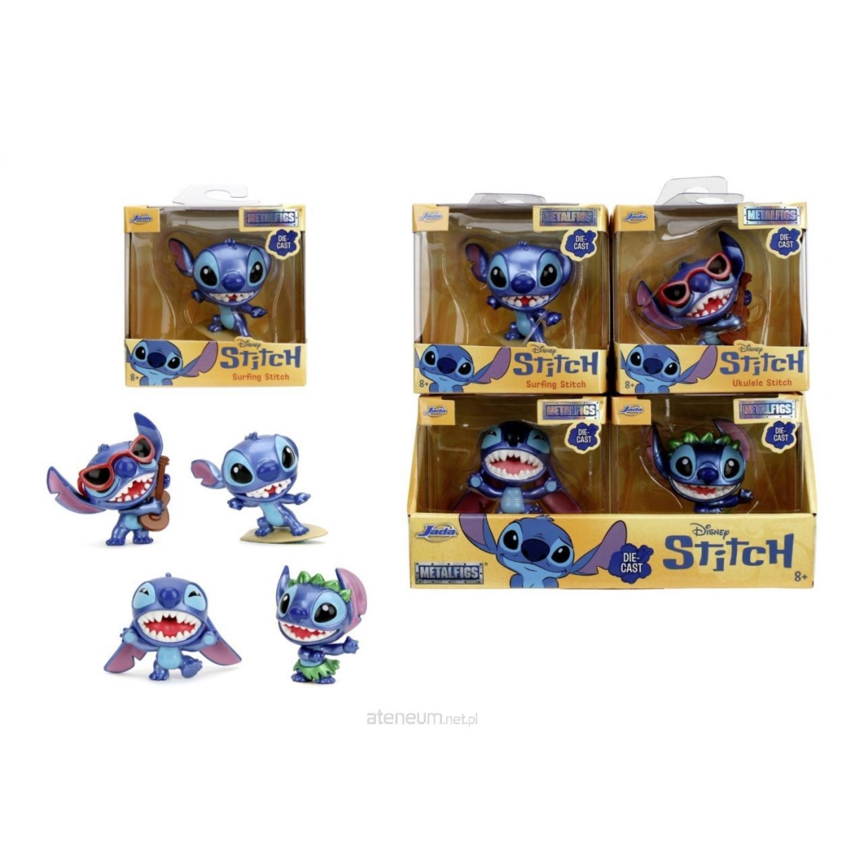 JADA Stitch metal figurka 6,5cm 4wz 526-1300