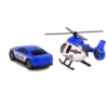 Zestaw Policja Laweta Ciężarówka Autko Helikopter