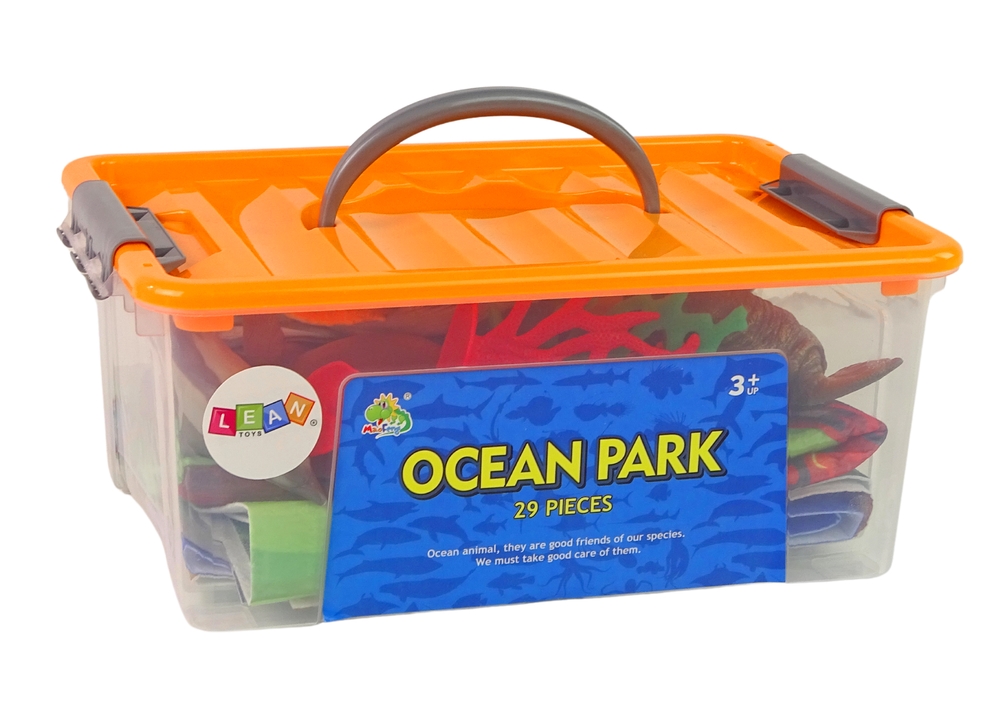 Zwierzęta Morskie Ryby Zestaw Figurki W Pudełku Ak