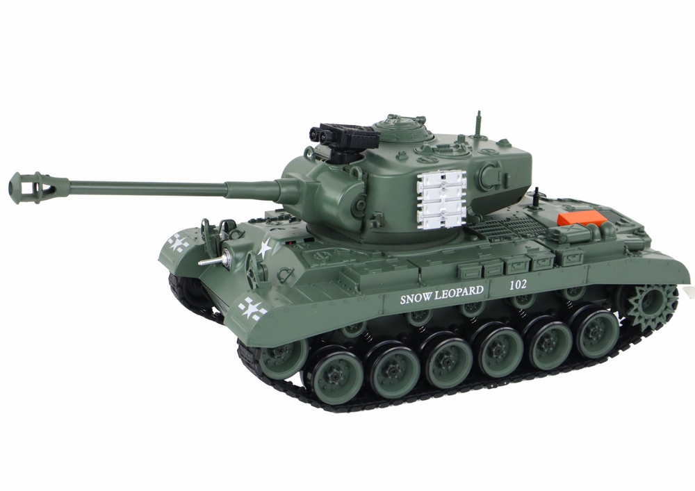 Czołg Leopard RC Zdalnie Sterowany Armata 1:18 Sz