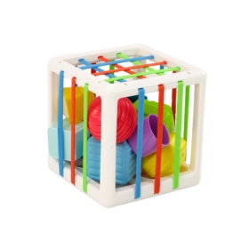 Kostka Edukacyjna Sorter Dla Niemowląt Klocki Kolo