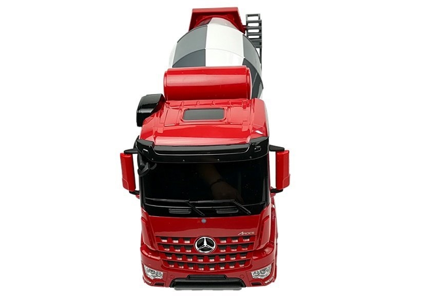 Auto R/C Mercedes-Benz Arocs Rastar 1:14 Czerwone