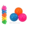 Zestaw Piłek Kulek Kolorowych Piłeczki Plastikowe