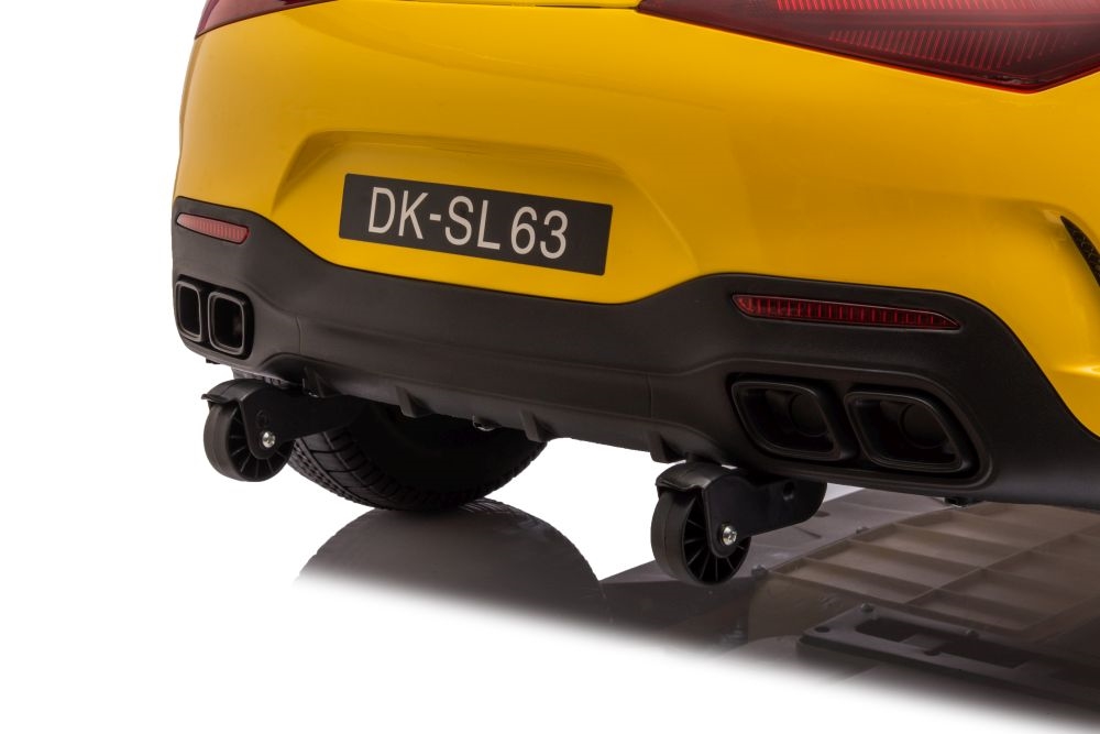 Auto Na Akumulator Mercedes AMG SL63 Żółty Lakiero