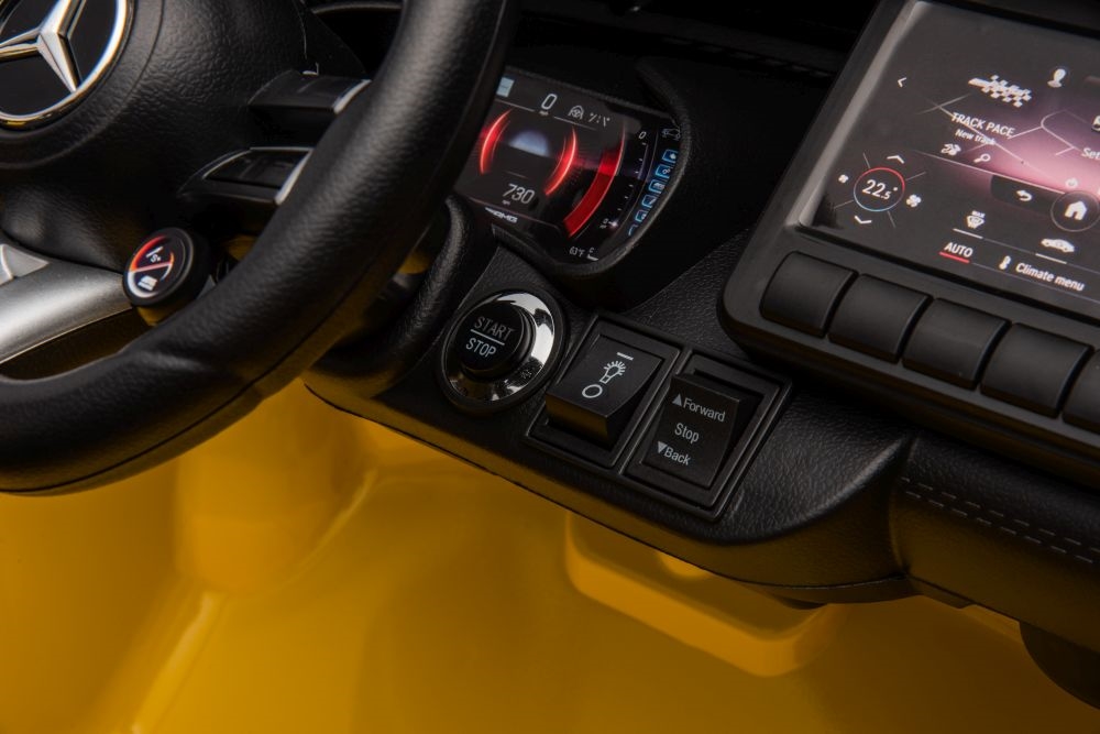 Auto Na Akumulator Mercedes AMG SL63 Żółty Lakiero