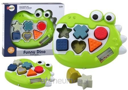Sorter Dinozaur Sensoryczny Grający Melodie Układa
