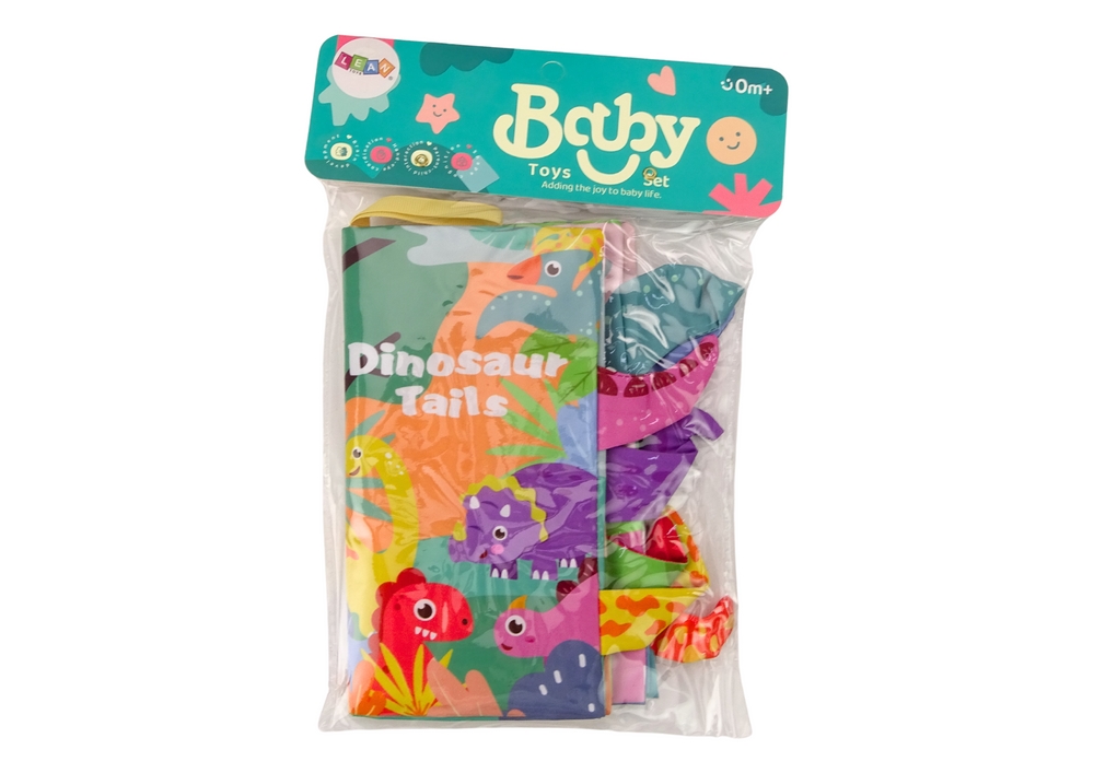 Książeczka Miękka Zwierzęta Dinozaury Szeleszcząca