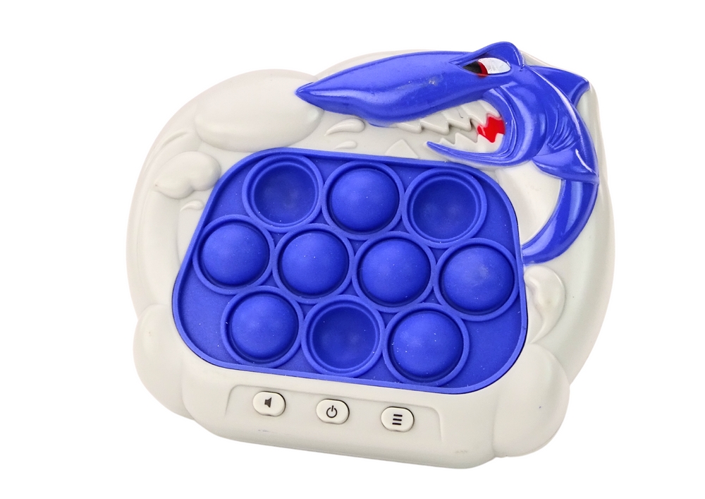 Gra Sensoryczna Konsola Pop-It Rekin Światła Dźwię