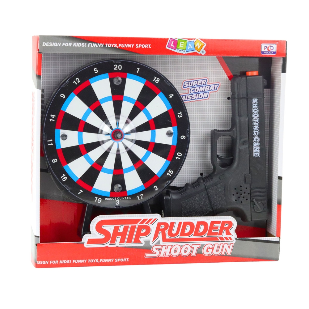 Zestaw pistolet z tarczą 24272 54184