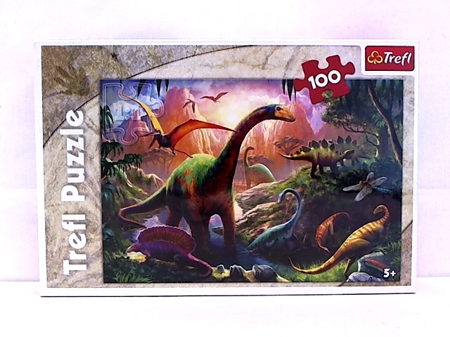Puzzle Świat dinozaurów 100el. Trefl 16277