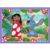 Puzzle - 4w1 - Szalony dzień Lilo and Stitch - Dis