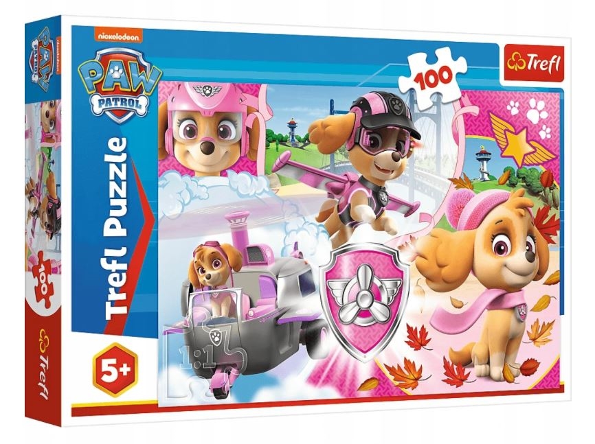 Puzzle - 100 - Skye w akcji - Viacom Paw Patrol 16