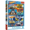 PUZZLE 2x70 Samochodziki /Hot Wheels 34442
