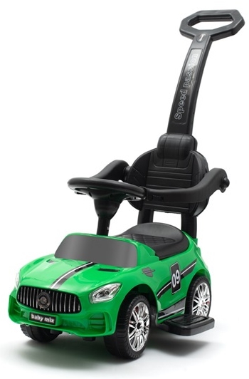 JEŹDZIK Z DŻWIĘKIEM I RĄCZKĄ ZIELONY