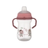 CANPOL BABIES KUBEK Z SIL. USTNIK RÓŻ 250 ML