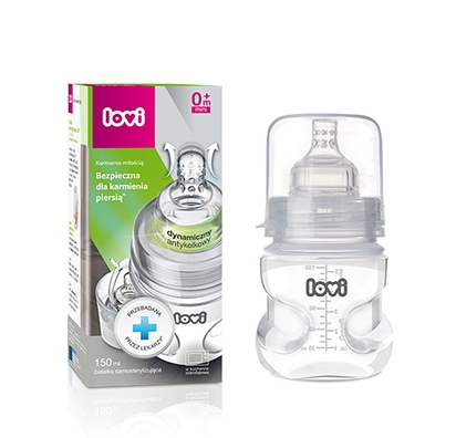 LOVI BUTELKA MEDICAL+ SAMOSTERYLIZUJĄCA 150ML 0+ 21/573