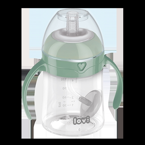 LOVI KUBEK Z OBCIĄŻONĄ SŁOMKĄ 150 GREEN 35/364