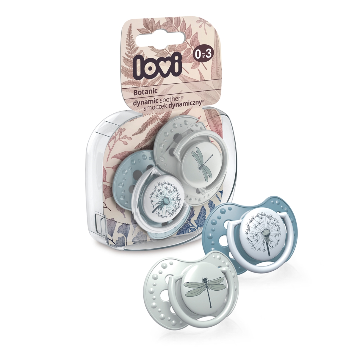 LOVI SMOCZEK DYNAMICZNY BOTANIC BOY 0-3M 22/869