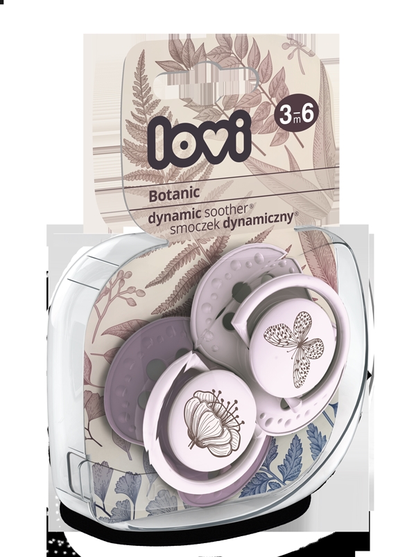 LOVI SMOCZEK DYNAMICZNY BOTANIC GIRL 3-6M 22/870