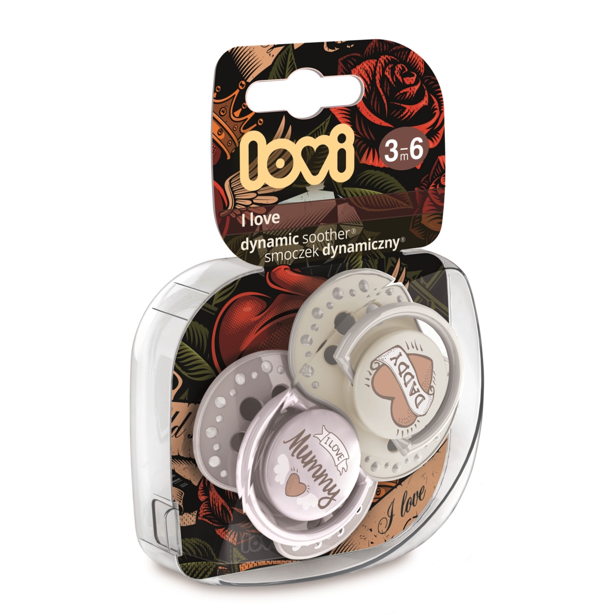 LOVI SMOCZEK SILIKONOWY 3-6 I LOVE 22/867
