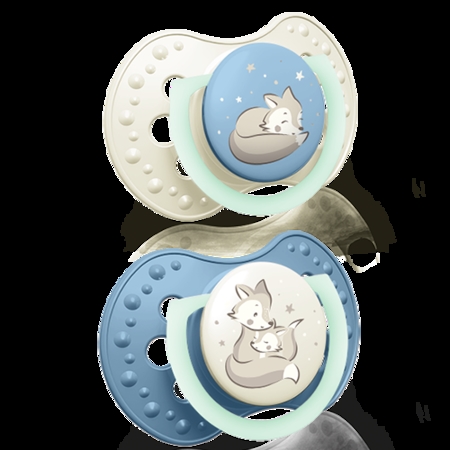 LOVI SMOCZEK SILIKONOWY 3-6M NIGHT&DAY BOY 22/914