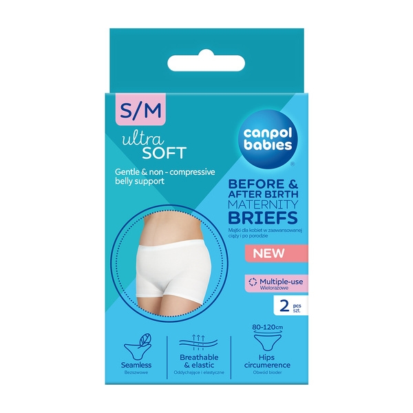 CANPOL MAJTKI POPORODOWE 2 SZT. S/M 16/000