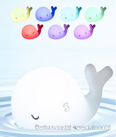 MESMED LAMPKA WODNA WIELORYBCIO