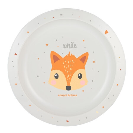 CANPOL TALERZ PLASTIKOWY CUTE ANIMALS