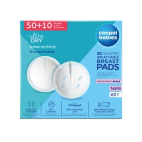 CANPOL WKŁADKI LAKTACYJNE 50+10 1/652